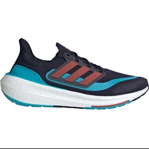 Adidas UltraBoost Light Navy Blue Rust Running Shoes Mens Size 12.5. IE1760
